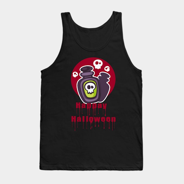 Halloween Tank Top by Silemhaf